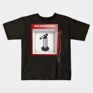 Emergency Crème Brûlée Torch Kids T-Shirt